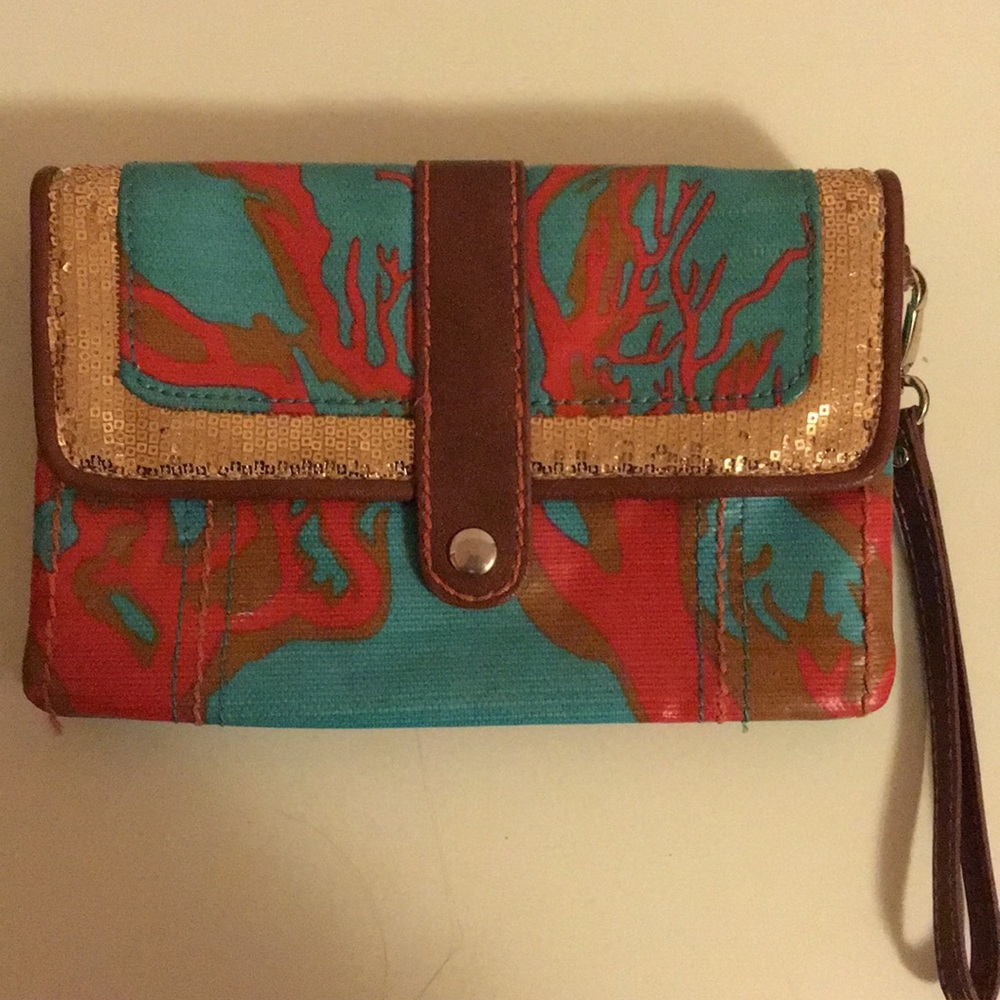 Sakroots clutch/crossbody